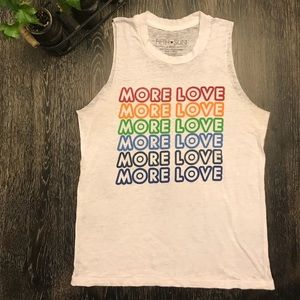 SLEEVELESS CUTOFF T-SHIRT